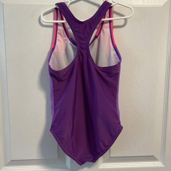 Speedo Girls size 10 swimsuit purple and pink - Picture 5 of 5